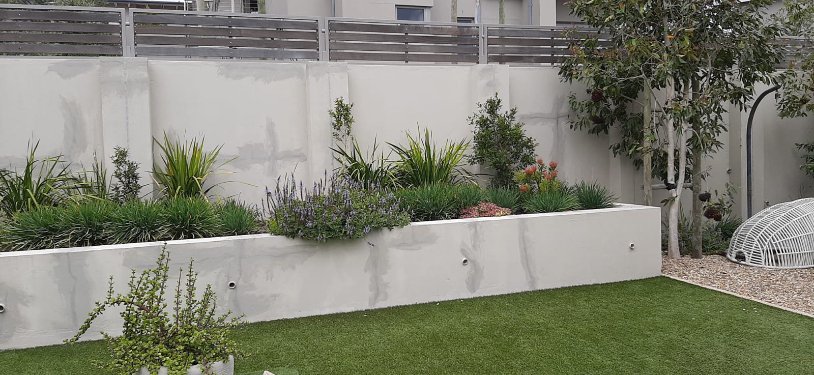 Garden Wall Refinish